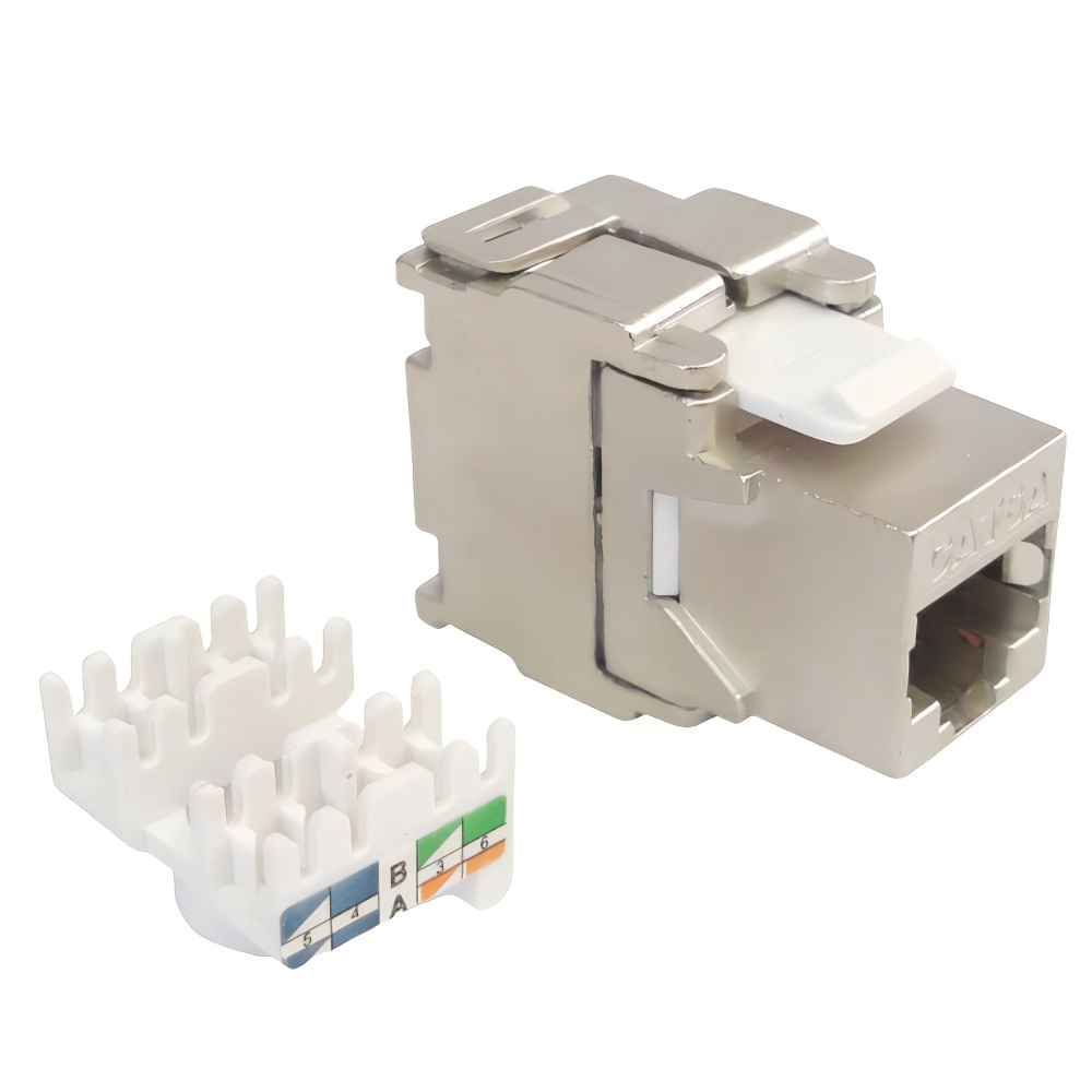 Keystone RJ45 CAT6A Blindado WT2201